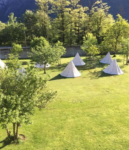 Готель Ostello & Camping Riposo Лозоне Екстер'єр фото